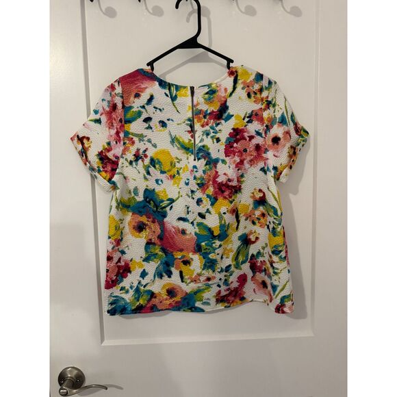 Everly Floral Top – Size M - Picture 2 of 5